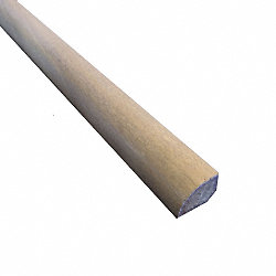Prefinished Pebble Island Birch Hardwood 1/2 in thick x .75 in wide x 78 in Length Shoe Molding